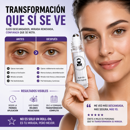 ROLL-ON ANTIOJERAS — MIRADA FRESCA Y DESCANSADA ✨👁️