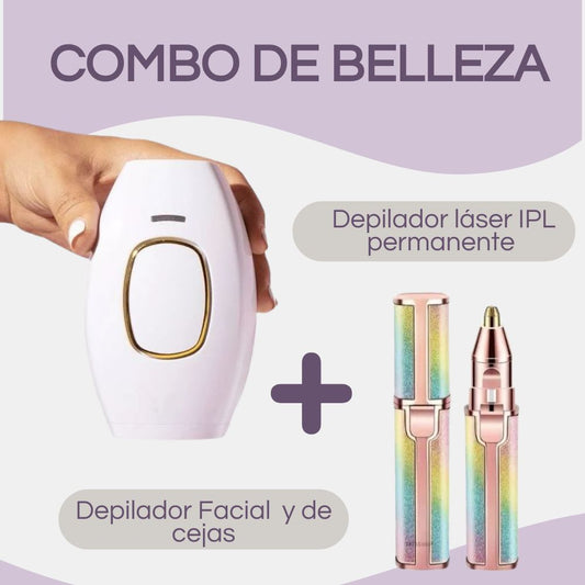 Combo De Depilacion X2 (depilador facial y de cejas)
